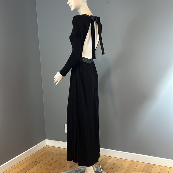 NWT Rosetta Getty Black Backless Dress Sz Small - Picture 9 of 14